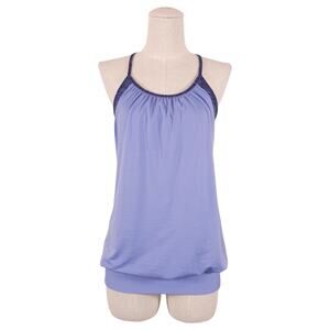 Lululemon No Limit Tank Lullaby Blue Sz 4